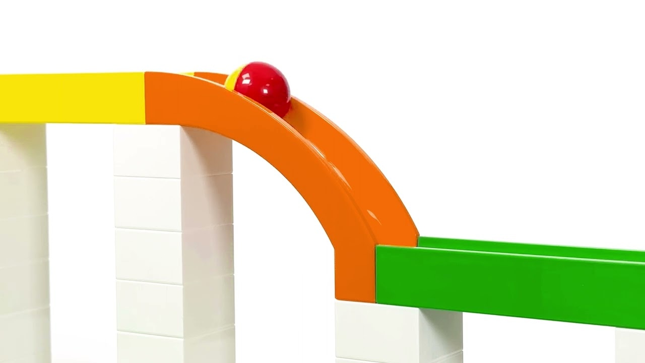 HUBELINO Guľôčková dráha - predĺženie 12 kusov