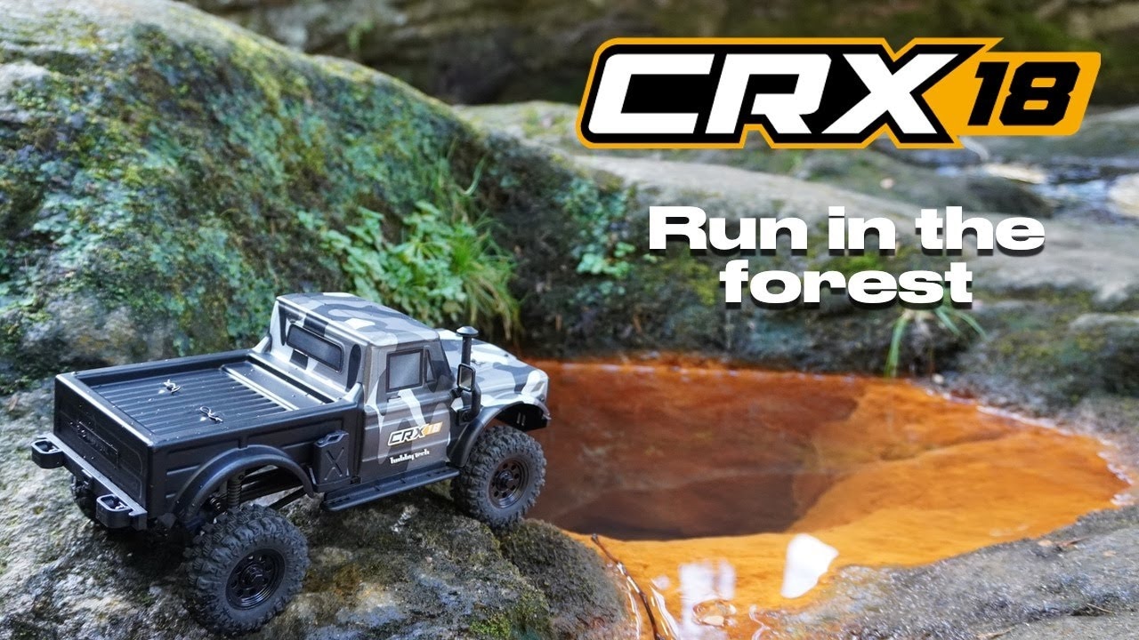 RTR HOBBYTECH CRX18 Crawler 1/18 – sivý