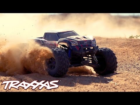 Traxxas X-Maxx 8S Belted 1:5 4WD RTR oranžová