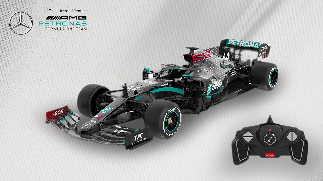 RC auto Formula 1 Mercedes AMG 1:18, čierna