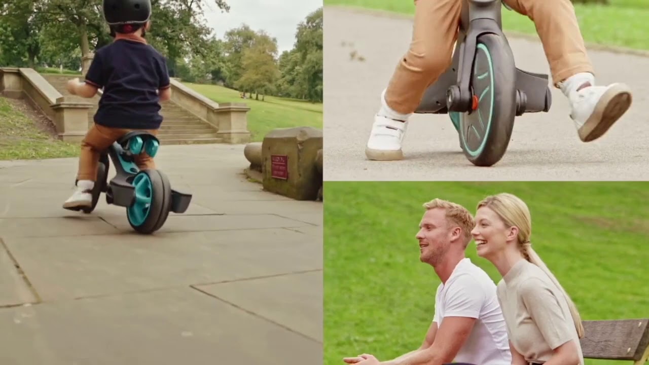 Globber - Trojkolka Explorer 4v1 Iris