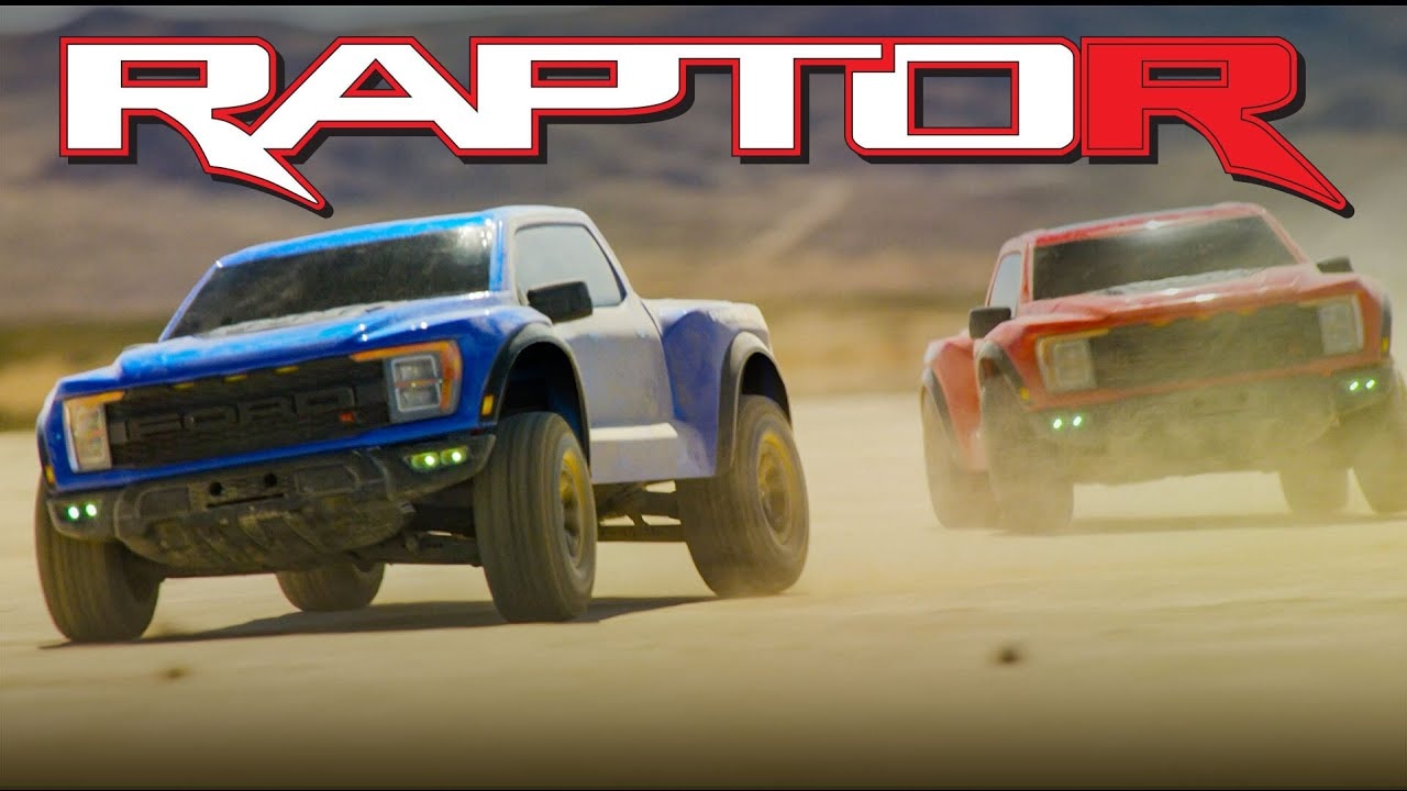 RC auto Traxxas Ford F-150 Raptor R 1:10 RTR, červené