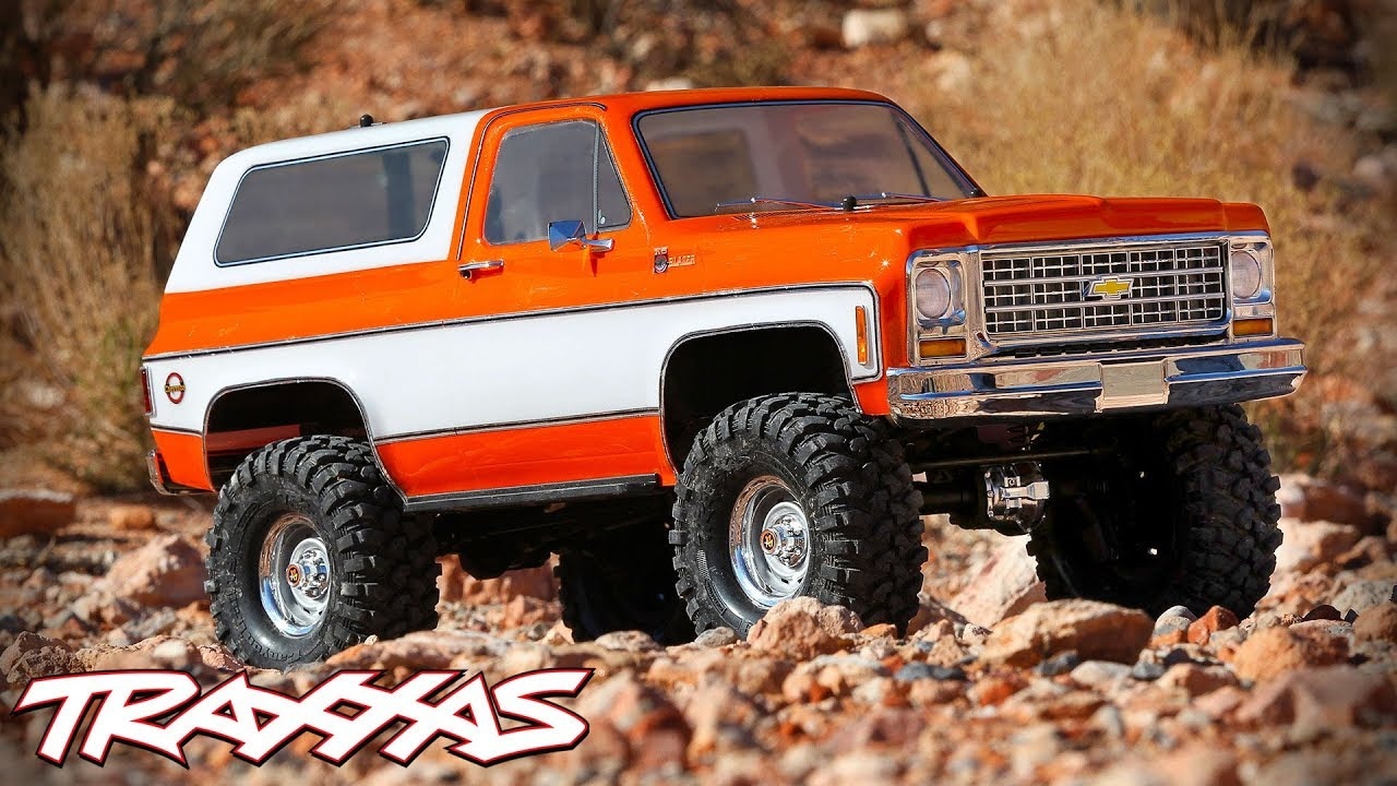 Traxxas TRX-4 Chevrolet K5 Blazer 1979 1:10 RTR čierny