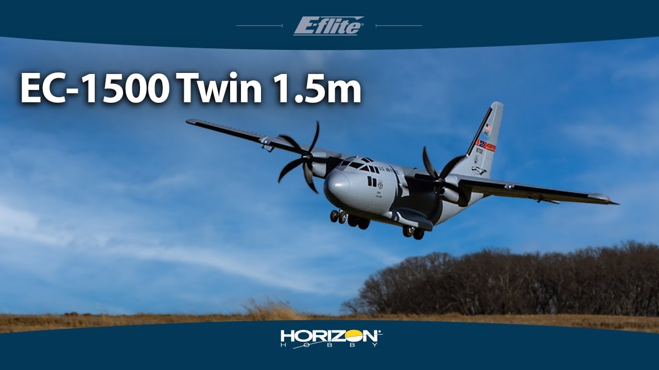E-flite EC-1500 Twin 1.5m PNP