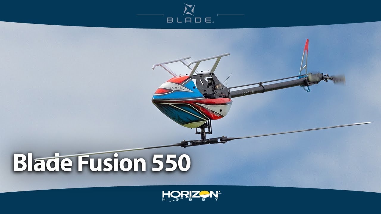Súprava na rýchle zostavenie RC vrtuľníka Blade Fusion 550