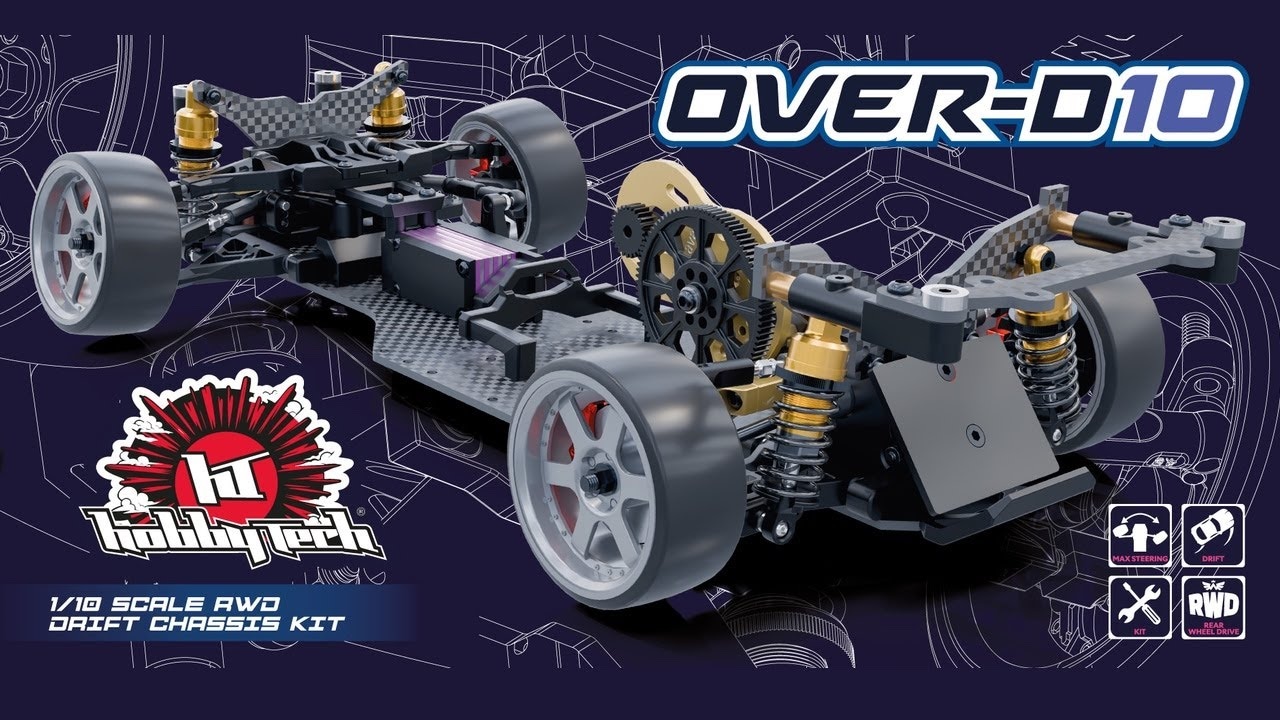 1/10 Drift OVER-D10 RWD car kit
