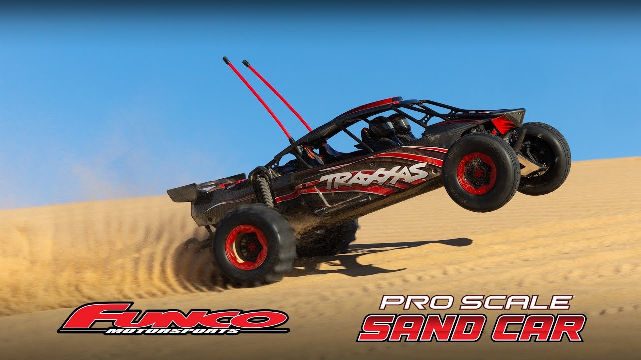 RC auto Traxxas Funco 1:6 RTR, modré