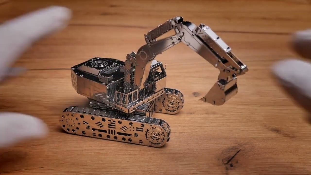 Oceľová stavebnica Tireless Digger Excavator