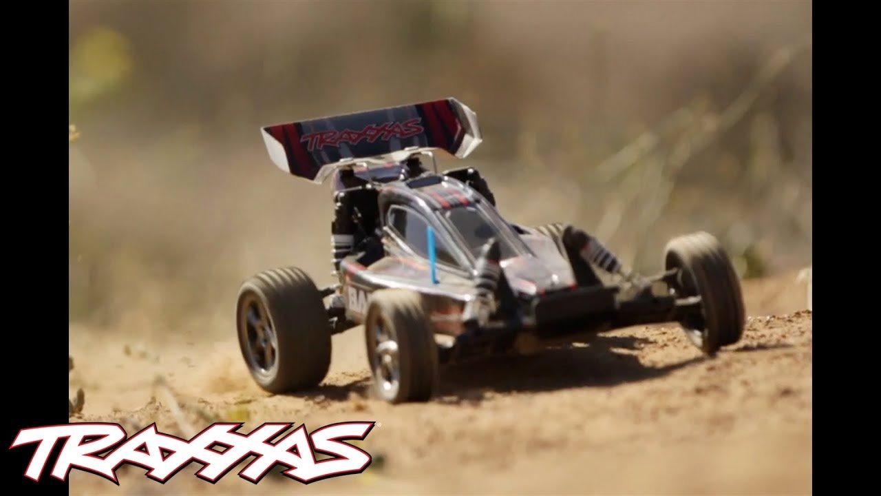 RC auto Traxxas Bandit 1:10 VXL TQi, modrozelená