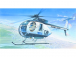 Academy Hughes 500D Police Helicopter (1:48)