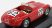 Art-model Ferrari 166mm 2.0l V12 Spider Team Peter Mitchell-thomson N 22 Winner 24h Le Mans 1949 L.chinetti - L.selsdson 1:43 Červená
