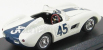 Art-model Ferrari 500trc N 45 Bridgehampton 1958 G.geitner 1:43 Biela modrá