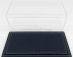 Atlantic Vetrina display box Maranello Base In Pelle - Leather Base Blue - Lungh.lenght Cm 23 X Largh.width Cm 12 X Alt.height Cm 8.5 (altezza Interna 7.7 Cm ) 1:24 Plastic Display