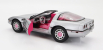 Autoworld Chevrolet Corvette Spider Open 1986 - Barbie 1:18 strieborno-ružová
