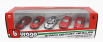 Bburago Ferrari Set 5x 488 Gtb – Enzo – 488 Pista – F-12 Berlinetta – Laferrari 1:64