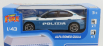 Bburago Príslušenstvo Dioráma - Set Postav si svoju mestskú policajnú stanicu - Caserma Polizia - s Alfa Romeo Giulia 2015 1:43 Light Blue White