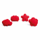 Bigjigs Toys Silikónové formičky Red Cherry
