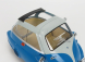 BMW Isetta 1959 v mierke 1:12 modrá svetlomodrá