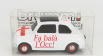 Brumm prom Fiat 500 1965 - Detti Milanesi - Fa Bala' L'occ ! - Ciula ! - Va A Ciapa' I Ratt ! 1:43 Biela červená