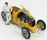 Cmc Bugatti T35 N 58 s figúrkou vodiča 1924 1:18 žltá