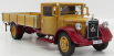 Cmc Mercedes Benz Lo2750 Lkw Platform Truck Cassonato 1933 1:18 žltá červená