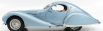 Cmc Talbot lago T150 Coupe C-ss Teardrop Figoni & Falaschi 1937 1:18 Light Blue Met