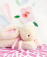 Doudou Plyšový králik ružový 30 cm