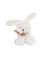 Doudou Plyšový králik so šatkou 12 cm