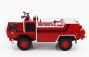 Edicola Brimont Apache Tanker Truck 1981 - Hasičské auto - Vigili Del Fuoco - Feuerwehr 1:43 červená biela