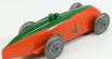 Edicola Dinky Race Car N 4 1:43 oranžovo zelená