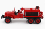 Edicola GMC Cckw 353 Cisterna 1960 - Hasičské auto - Vigili Del Fuoco - Feuerwehr 1:43 Červená