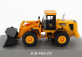 Edicola JCB 456 Zx Ruspa Gommata - Traktor so škrabkou 1:72 žltá čierna