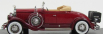 Esval model Pierce arrow Model B Roadster Open 1930 1:43 2 Tones Red