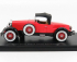 Esval model Stutz Black Hawk Speedster Closed 1928 1:43 Red Black