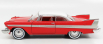 Greenlight Plymouth Fury 2-dverový 1958 - Christine La Macchina Infernale 1:24 červená biela