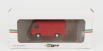 Hra model Alfa romeo F20 Van 1969 1:87 Red