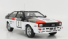 Ixo-models Audi Quattro N 3 Rally 1000 Lakes 1982 H.mikkola - A.hertz 1:18 Bielo-šedo-červená