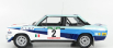 Ixo-models Fiat 131 Abarth Team Fiat Works (nočná verzia) N 2 2nd Rally Portugal 1980 M.alen - I.kivimaki 1:18 Biela Modrá