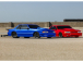 Karoséria Traxxas Ford Mustang v modrej farbe