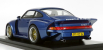 Kess-model Porsche 911 993 Gt1 Almeras 1:18 Blue Met