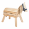 Kompaktný drevený kôň s malou nohou