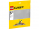 LEGO Classic – Sivá podložka na stavanie