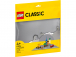 LEGO Classic - Sivá podložka na stavanie