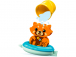 LEGO DUPLO - Zábava vo vani: Červená plávajúca panda