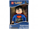 LEGO hodiny s budíkom DC Super Heroes Superman