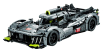 Lego Peugeot 9x8 X6h 2.6l Turbo V6 Team Peugeot Totalenergies N 93 24h Le Mans 2023 - 1775 Pezzi - 1775 dielikov sivo žltá