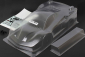 Lexanová karoséria číra BLITZ 1/8 GT6 vrátane krídla, hrúbka 0,7 mm