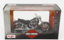 Maisto Harley Davidson Fxs Low Rider 1977 1:18 Grey Met