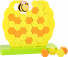 Malá hračka na vyvažovanie motorov včelieho úľa