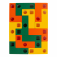 Malá noha Puzzle hra Tetris